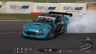 Gran Turismo 7 - Drift Mission Tsukuba with score