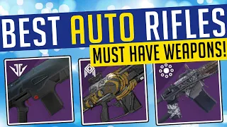 Destiny 2 | BEST AUTO RIFLES! Top 5 Must Have Auto Rifles in D2!