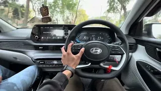 मस्त Car है😍👌🏻Yaar🔥New Hyundai i20 2024 Test Drive POV🚀Premium Hatchback❤️