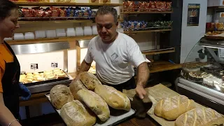 Master Baker Bob Making Various Sourdough Breads (Start to Finish Process) at Camden Bakery, London.