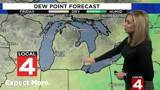 Temps, humidity dropping for weekend in Metro Detroit before more rain next week