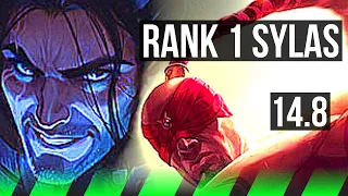 SYLAS vs LEE SIN (JGL) | Rank 1 Sylas, 16/5/11, Dominating, Rank 13 | JP Challenger | 14.8