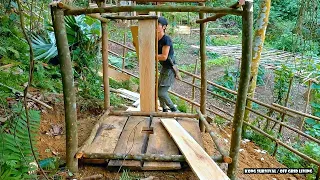 Make toilets, store food reserves, vegetable garden, fish pond - Off Grid Living | Ep 34