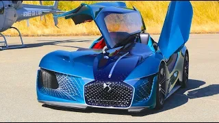 WEIRD! DS Self Driving Electric 2 Cars In 1 Sportscar 3 Seater 2035 DS X E-TENSE Paris