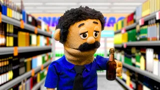 Diego Has a Beer | Awkward Puppets