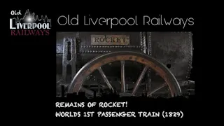 Remains Of Rocket! Worlds 1st Passenger Train! (1829)