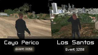 Cayo Perico vs Los Santos - Rendering Comparison | GTA Examined Game