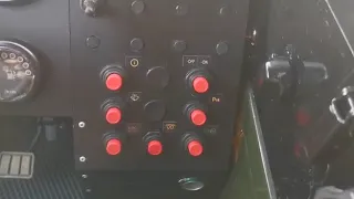 Работа новой приборной панели вездехода BV-206 Лось (2018/2019)