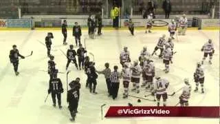 BCHL Postgame Brawl