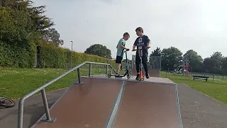 Scoot at Belton skatepark