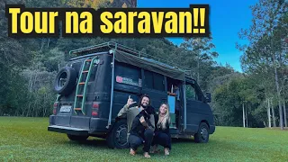 Trafic motorhome ARTESANAL, conheça a Saravan Aventureira!!