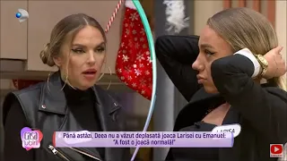 Casa Iubirii - Andreea ii cere socoteala Larisei! Jocurile cu Emanuel nu i-au picat bine: ,,Nu am.."