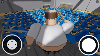 What If 1000 BARRY ESCAPE From BARRY'S PRISON RUN! Obby Roblox #roblox