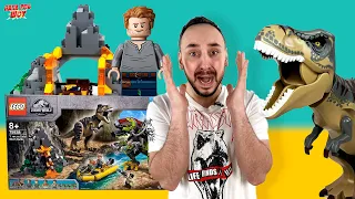 ПАПА РОБ И LEGO БОЙ ТИРАННОЗАВРА И РОБОТА-ДИНОЗАВРА: МИР ЮРСКОГО ПЕРИОДА - ФИНАЛ!