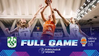 Polski Cukier UMCS Lublin v Valencia Basket Club | Full Basketball Game | EuroLeague Women 2023-24