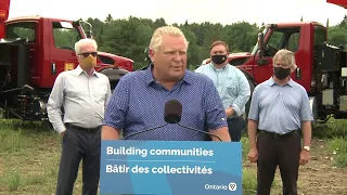 Premier Ford makes an announcement in Bracebridge | June 28