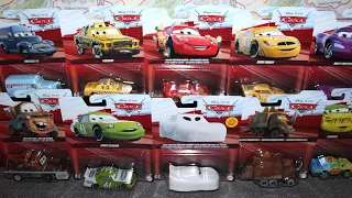 Mattel Disney Cars 2024 Case C Unboxing Space Creature McQueen James Cleanair Faregame Mater Sign