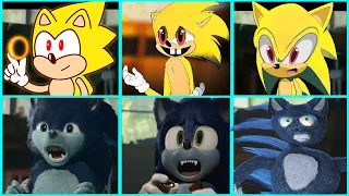 Sonic The Hedgehog Movie Werehog vs SUPER SONIC Uh Meow All Designs Compilation 2