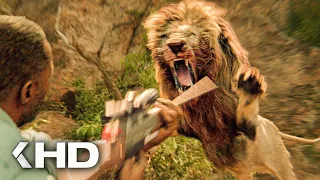 Idris Elba vs. Löwe - BEAST Clips & Trailer German Deutsch (2022)