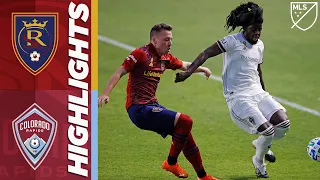 Real Salt Lake vs Colorado Rapids | September 12, 2020 | MLS Highlights