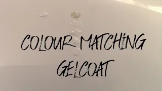 Gelcoat Colour Matching