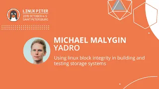 [RUS] Михаил Малыгин: Using linux block integrity in building and testing storage systems