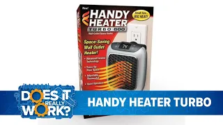 Does It Really Work: Handy Heater Turbo 800