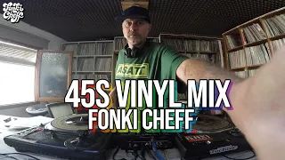 Cumbia vinyl mix Fonki Cheff plays Discos MÁS