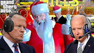 US Presidents Assassinate Santa Claus In GTA 5