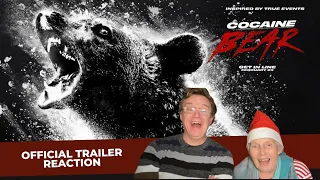 COCAINE BEAR (Official Trailer) The Popcorn Junkies Reaction