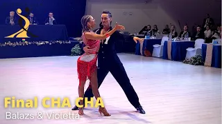 Hidi Balazs - Kis Violetta, HUN | WDSF World Open Kistelek | Final CHA CHA CHA