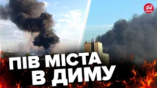 😈У Луганську БАВОВНА ЗА БАВОВНОЮ / Горів завод окупантів / Потужні кадри