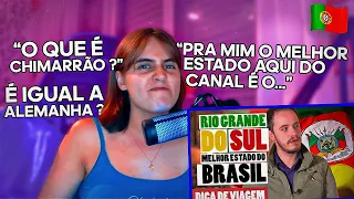 GRINGA reage BRASIL: Por que o RIO GRANDE DO SUL é o MELHOR ESTADO do Brasil?