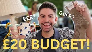 CAR BOOT SALE CHALLENGE ON A £20 BUDGET - WHAT BARGAINS CAN I FIND!? MR CARRINGTON