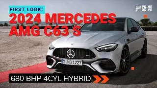 2024 Mercedes-AMG C63 S E PERFORMANCE 4️⃣| Prime Drive - First Look
