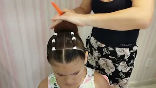 PENTEADO INFANTIL feito com COQUE e XUXAS