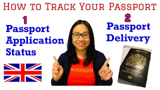 HOW TO TRACK YOUR BRITISH PASSPORT STATUS AND PASSPORT DELIVERY ONLINE || UK PASSPORT || 2021