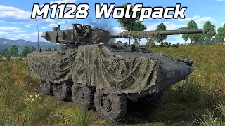 M1128 Wolfpack American Light Tank Gameplay [1440p 60FPS] War Thunder No Commentary