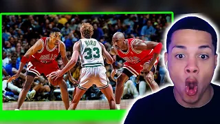 LeBron Fan Reacts To The Day Larry Bird Showed Michael Jordan & Scottie Pippen Who Is The Boss!!