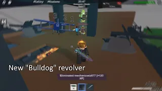 Insane new revolver Bulldog in Zeppelin Wars | ROBLOX montage