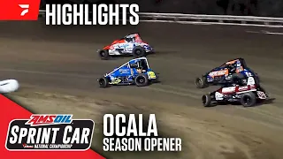 𝑯𝑰𝑮𝑯𝑳𝑰𝑮𝑯𝑻𝑺: Ocala Speedway | USAC AMSOIL National Sprint Cars | Winter Dirt Games | February 9, 2024