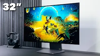 LG's NEW 32” 4K OLED Gaming Monitor (32GS95UE) Unboxing + Review