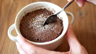 [2 minutes in microwave] Super easy Chocolate Mug Cake