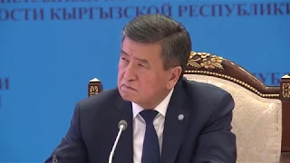 Президент отчитал чиновников на Совете безопасности