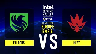 Falcons vs. HEET - Map 3 [Dust2] - IEM Road to Rio 2022 Europe RMR B