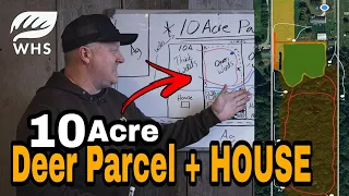 10 Acre Micro Parcel Design w/ Home