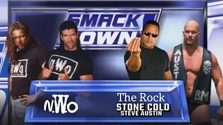 WWE 2K24: The nWo vs. THE ROCK & Stone Cold Steve Austin | Tag Team Match |  [4k 60FPS PS5] (RLS)