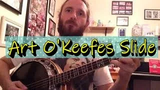 Art o Keefes Slide. Irish Tenor Banjo Music - Shane Farrell