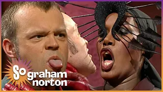 Grace Jones Gets Scary! | So Graham Norton