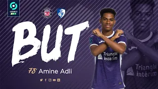 #TFCGF38 Le but d'Amine Adli contre Grenoble, bien servi par Vakoun Bayo